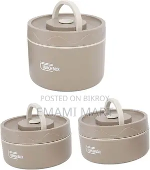 Insulated Lunch Box, Portable Stainless Steel Food Container with Bag,