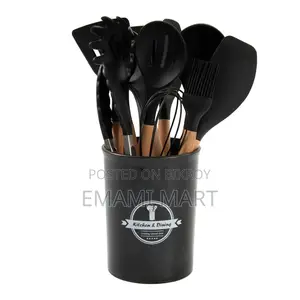 12-Piece Silicone Spatula Set – Heat-Resistant, Non-Stick Kitchen Uten