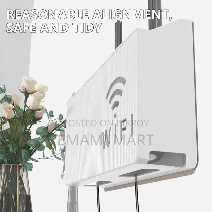 WiFi Router Storage Box Shelf Wall WLAN Router Box Hide Wall Hangings 