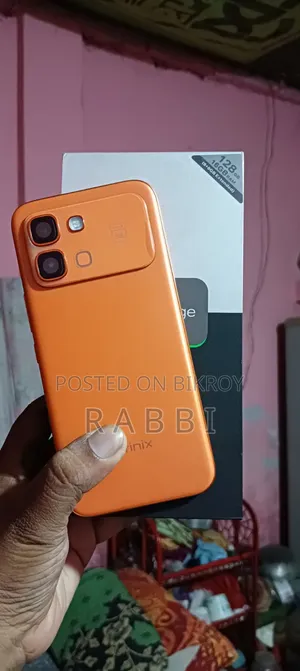 New Infinix Note Edge 128 GB Orange