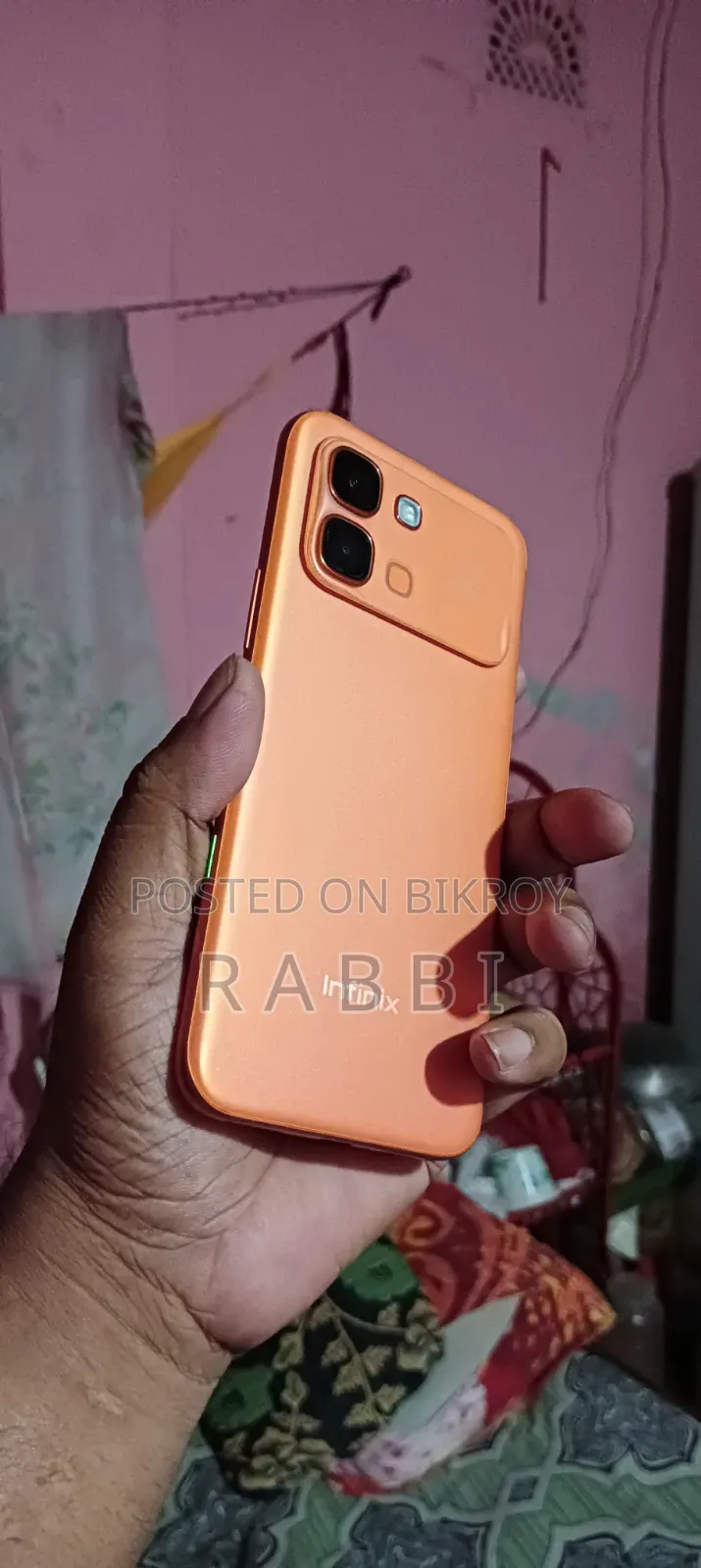 New Infinix Note Edge 128 GB Orange