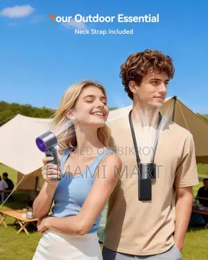Portable Handheld Turbo Fan, 100 Speed Settings, 24-Hour Cooling Time
