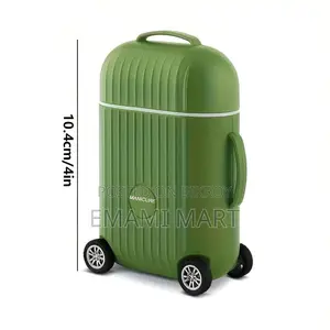 8 in 1 Manicure Pedicure Kit with Mini Suitcase Travel Case