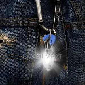 Multi-function LED Keychain Lights USB Charging Mini Screwdriver Hamme