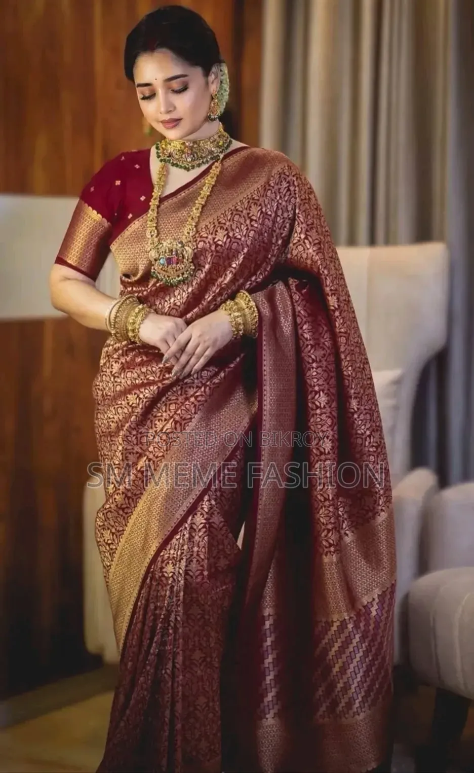 Royal Elegance Benaroshi Katan Saree