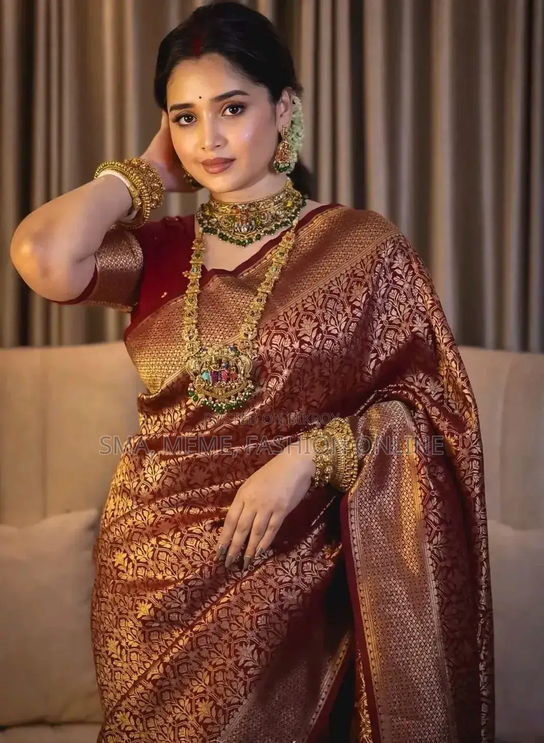 Royal Elegance Benaroshi Katan Saree