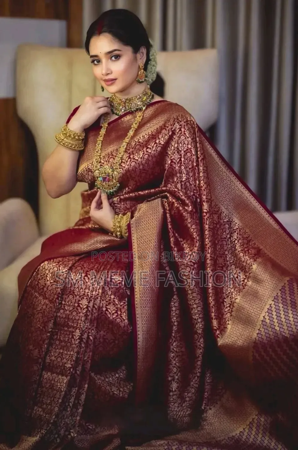 Royal Elegance Benaroshi Katan Saree