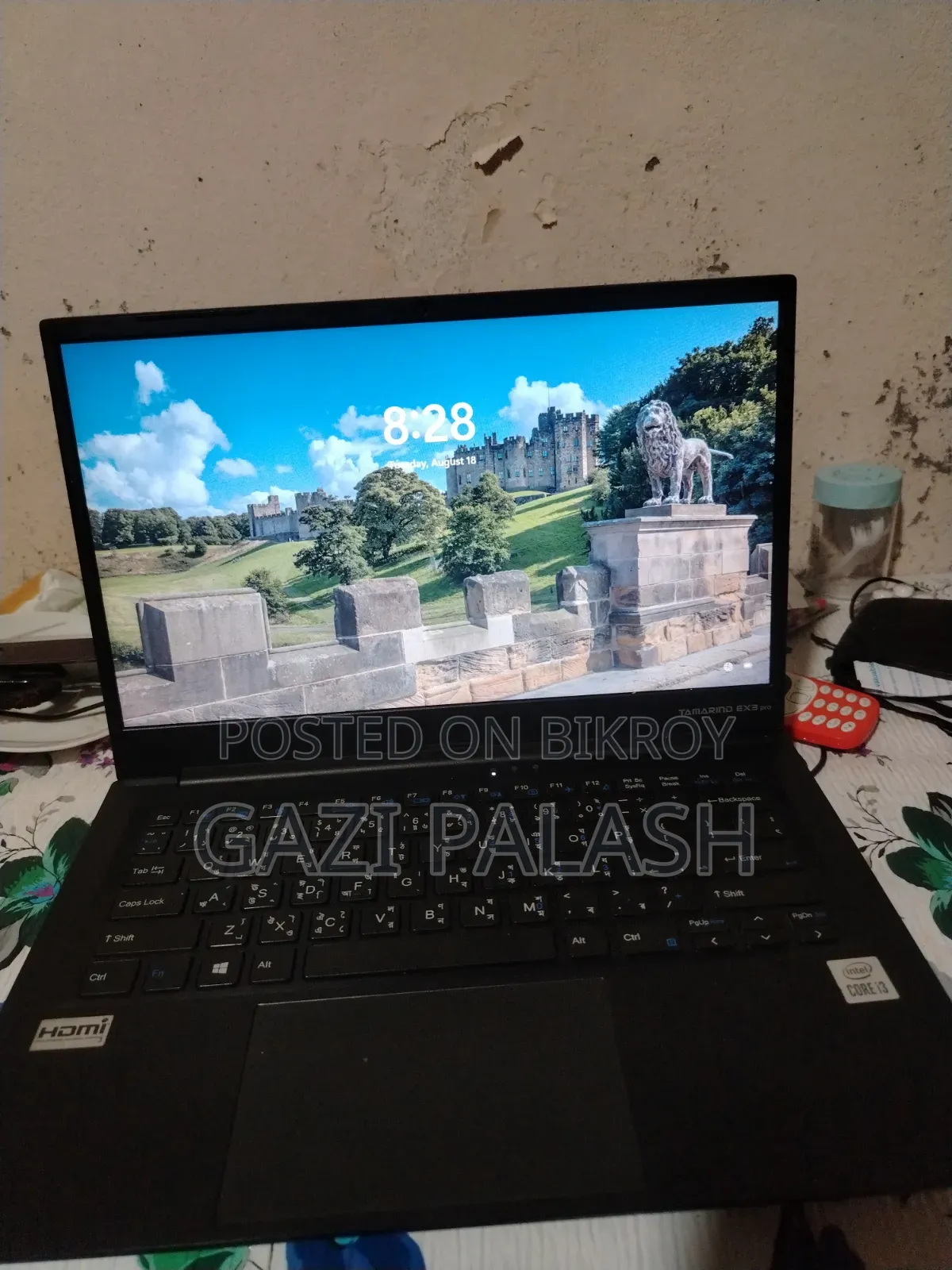 Laptop 4GB Intel Core i3 SSD 256GB