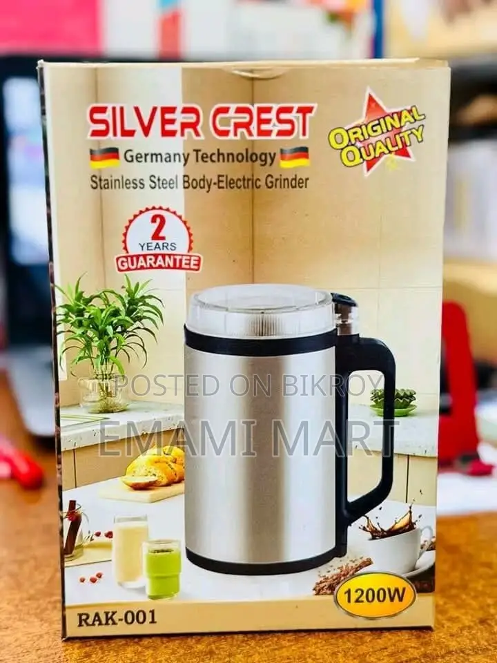Silver Crest Stainless Steel Electric Mini Grinder 3200 Watt