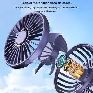 Hand Held Fan,Portable Handheld USB Rechargeable Fans with 5 Speeds