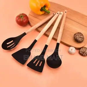 12-Piece Silicone Spatula Set – Heat-Resistant, Non-Stick Kitchen Uten