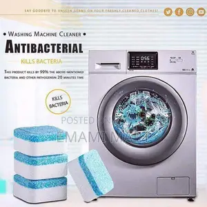 12 Pcs Washing Machine Cleaner Descaler Deep Cleaning Tablets For Fron