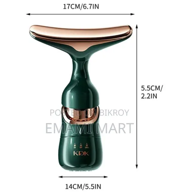New 4D Multi-Functional 3 In 1 Facial Lifting Device Neck Eye Massage 