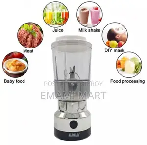 Nima Electric 2 in 1 Blender and Grinder, High Quality Heavy Duty Blen