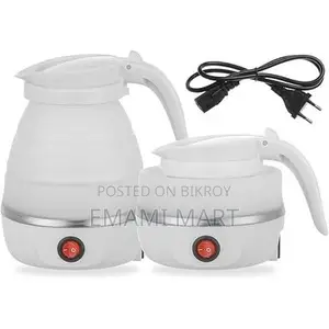 Electric Travelling Folding Kettle Silicone Foldable Water Kettles Com