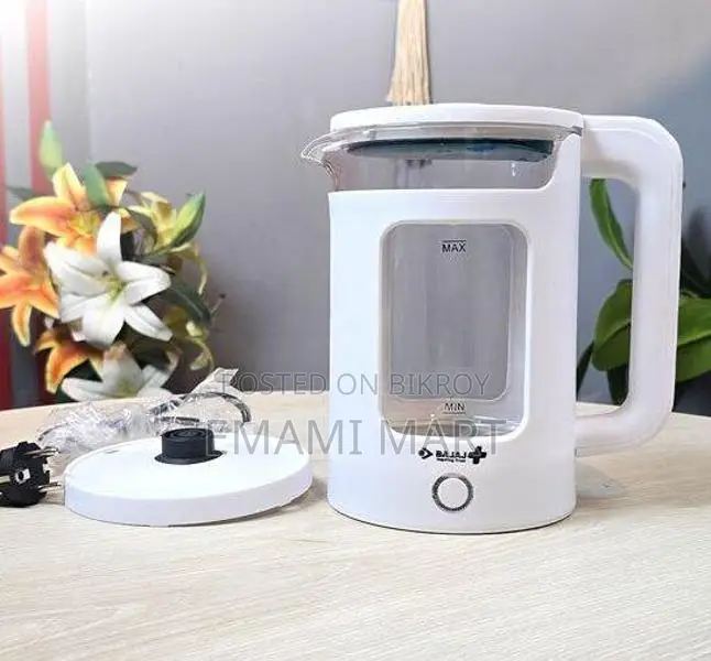 Bajaj AE1881 Double Layer Electric Glass Kettle - 2 Liter - Black fast