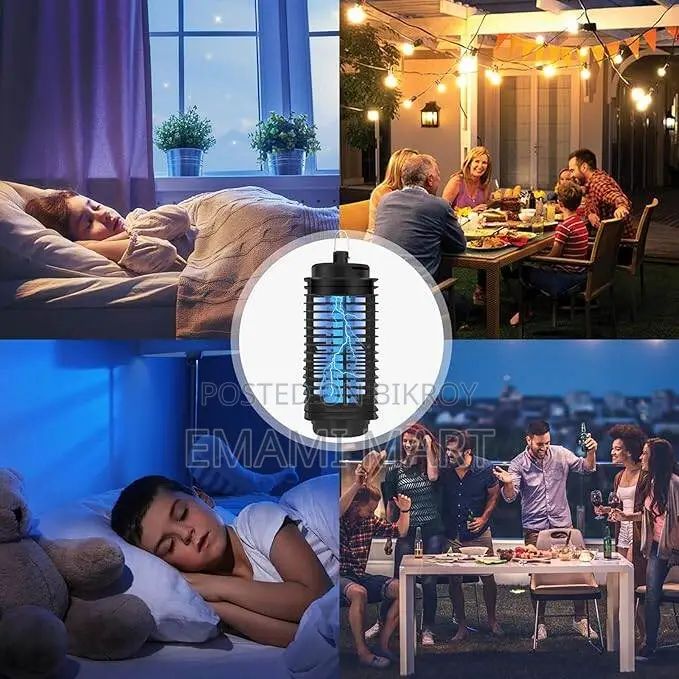 Mosquito Killer Lamp, Electric Fly Killer Indoor and Outdoor, 360° Ins