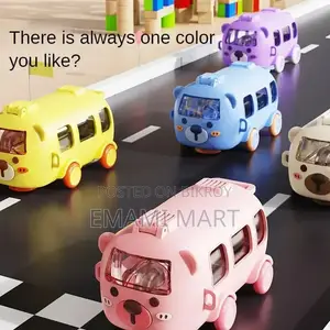 Kids Toy Car Water Bottle, Fun Kids’ Water Bottle with Movable Wheels 