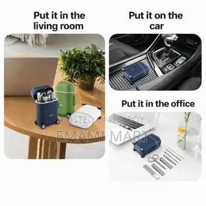 8 in 1 Manicure Pedicure Kit with Mini Suitcase Travel Case