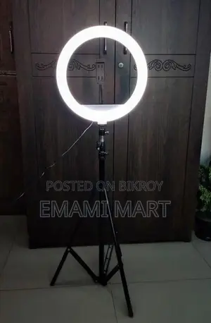 12 inch LED Ring Light For Mobile With Stand