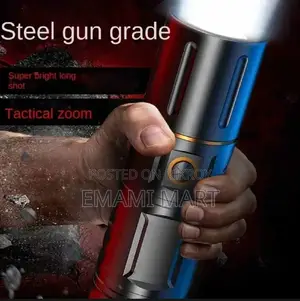 High Powered Multipurpose Flashlight - Whixant 2000 High Lumen Type-C 