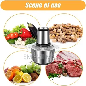 Sokany 800w 2 Speed 3L Multifunction Electric Meat Grinder Food 304 St