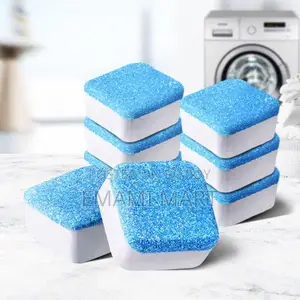 12 Pcs Washing Machine Cleaner Descaler Deep Cleaning Tablets For Fron