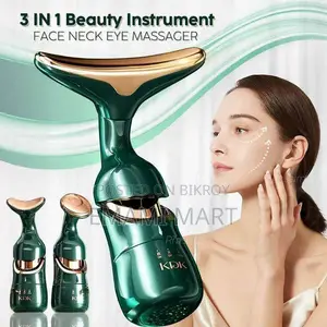 New 4D Multi-Functional 3 In 1 Facial Lifting Device Neck Eye Massage 