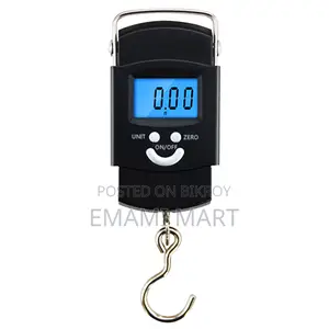 Digital Hanging Weight Scale, Portable Hanging Electronic Hook Scale-B
