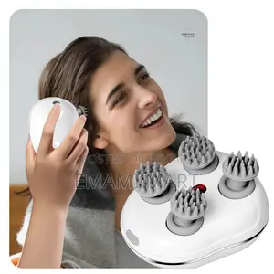 Scalp Head Hair Massager, Electric Waterproof Massager, Red Light Ther
