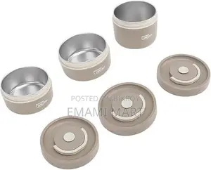 Insulated Lunch Box, Portable Stainless Steel Food Container with Bag,