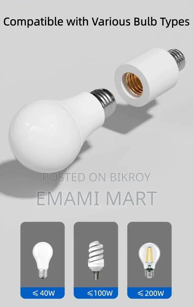 Wireless Remote Control Lamp Holder Intelligent Controller Household W