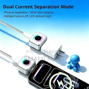Auto Power-Off Charging Adapter, 140W Auto Cut-Off Charger Protector w