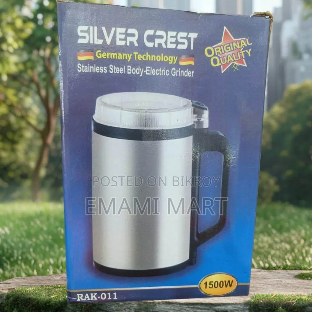 Silver Crest Stainless Steel Electric Mini Grinder 3250 Watt
