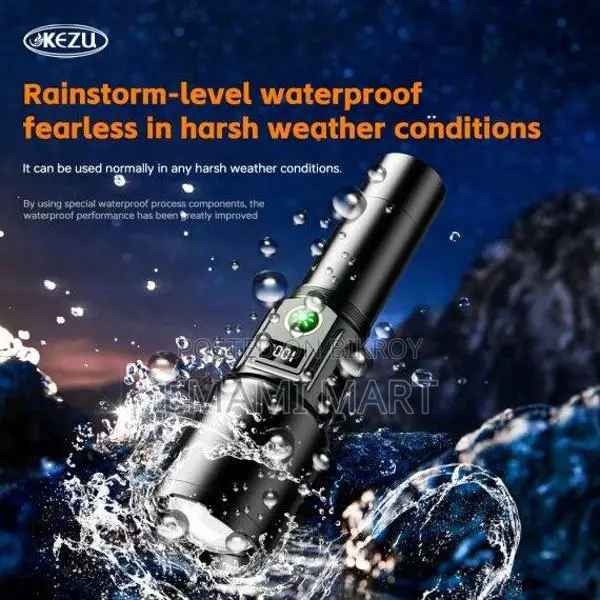 High Super Powerful Led Flashlight High Power Torch Light Rechargeable