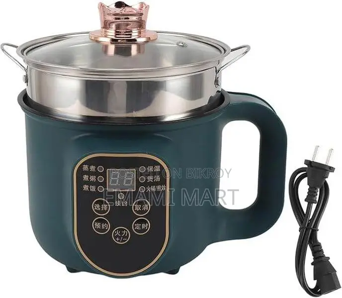 Rice Cooker, 3.5 L Non-Stick Rice Cooker with Steamer Basket, Multi-Co