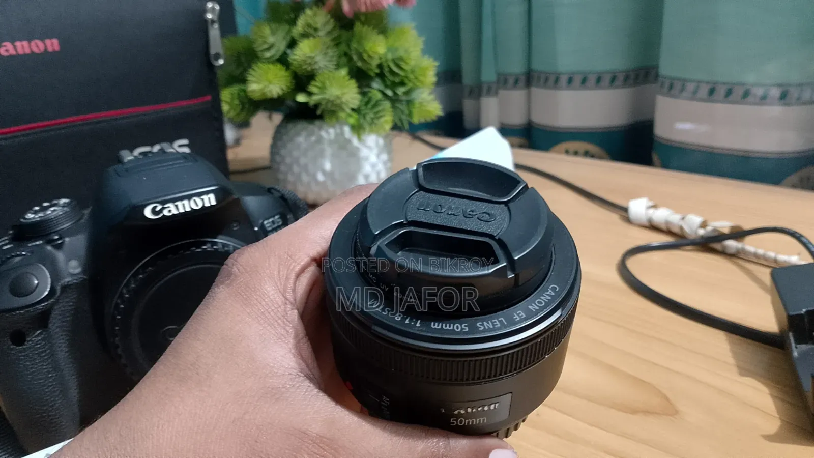 ডিএসএলআর ক্যামেরা ৭০০ডি লেন্স ৫০ এমএম প্রাইম
