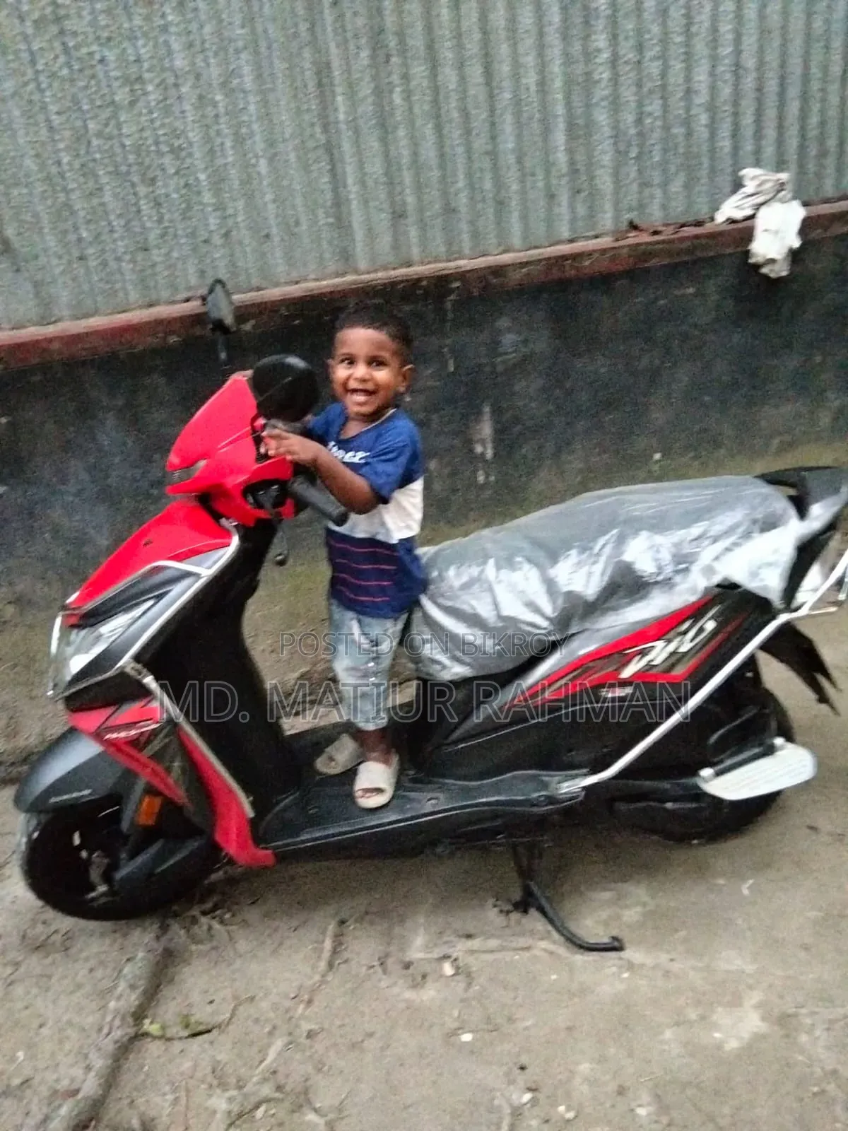 Honda Dio 2019 Red
