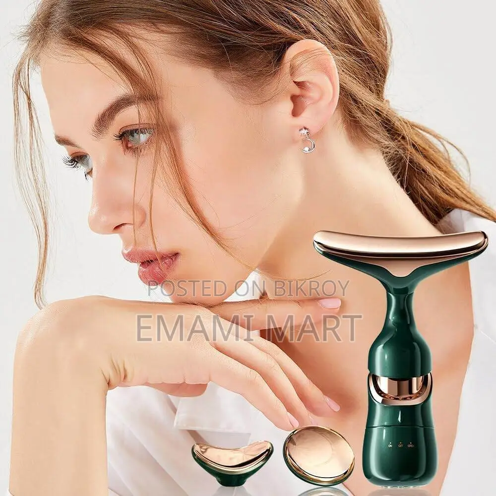 3 in 1 Anti Wrinkles Face Neck Eyes Massager,Vibration Facial Massager