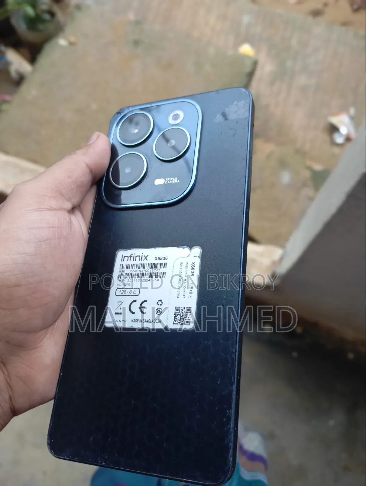 ইনফিনিক্স হট ৪০ ১২৮ জিবি ব্ল্যাক
