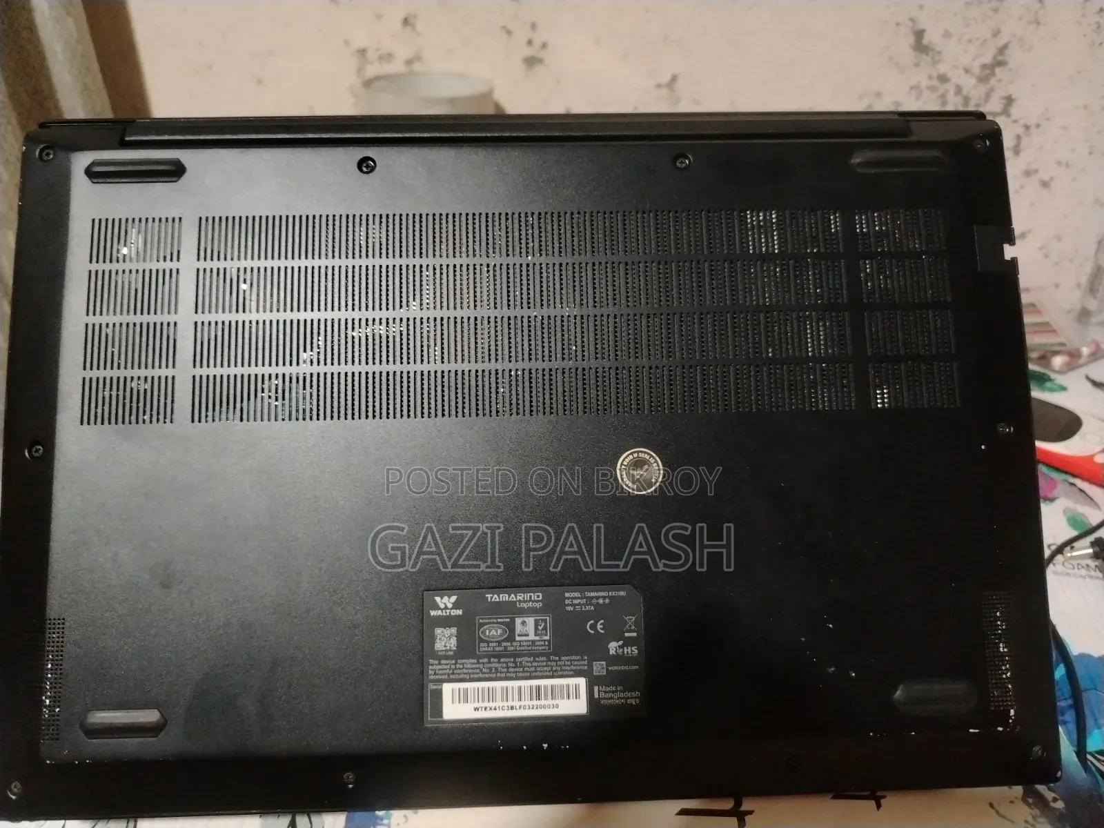 Laptop 4GB Intel Core i3 SSD 256GB