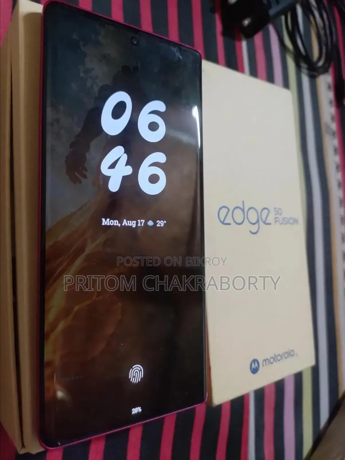 Motorola Edge 50 Fusion 128 GB Pink