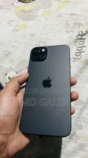 অ্যাপল আইফোন ১৫ প্লাস ১২৮ জিবি ব্ল্যাক