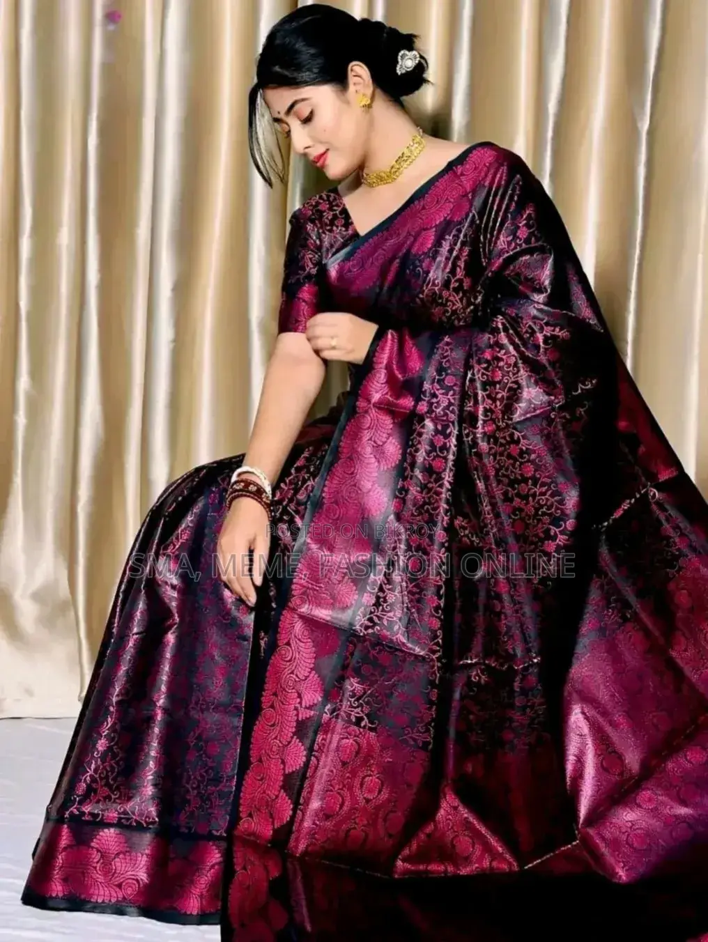 Royal Benaroshi Katan Saree