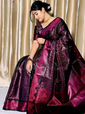 Royal Benaroshi Katan Saree