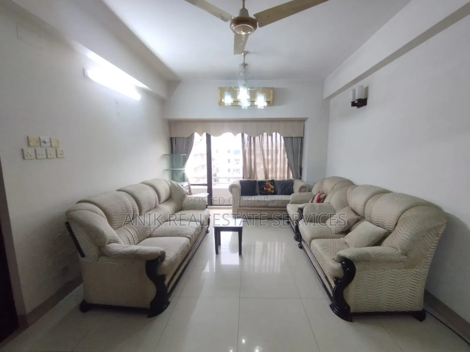 Furnished 3-Bedroom Apartment in Anik Real Estate, Gulshan for Rent