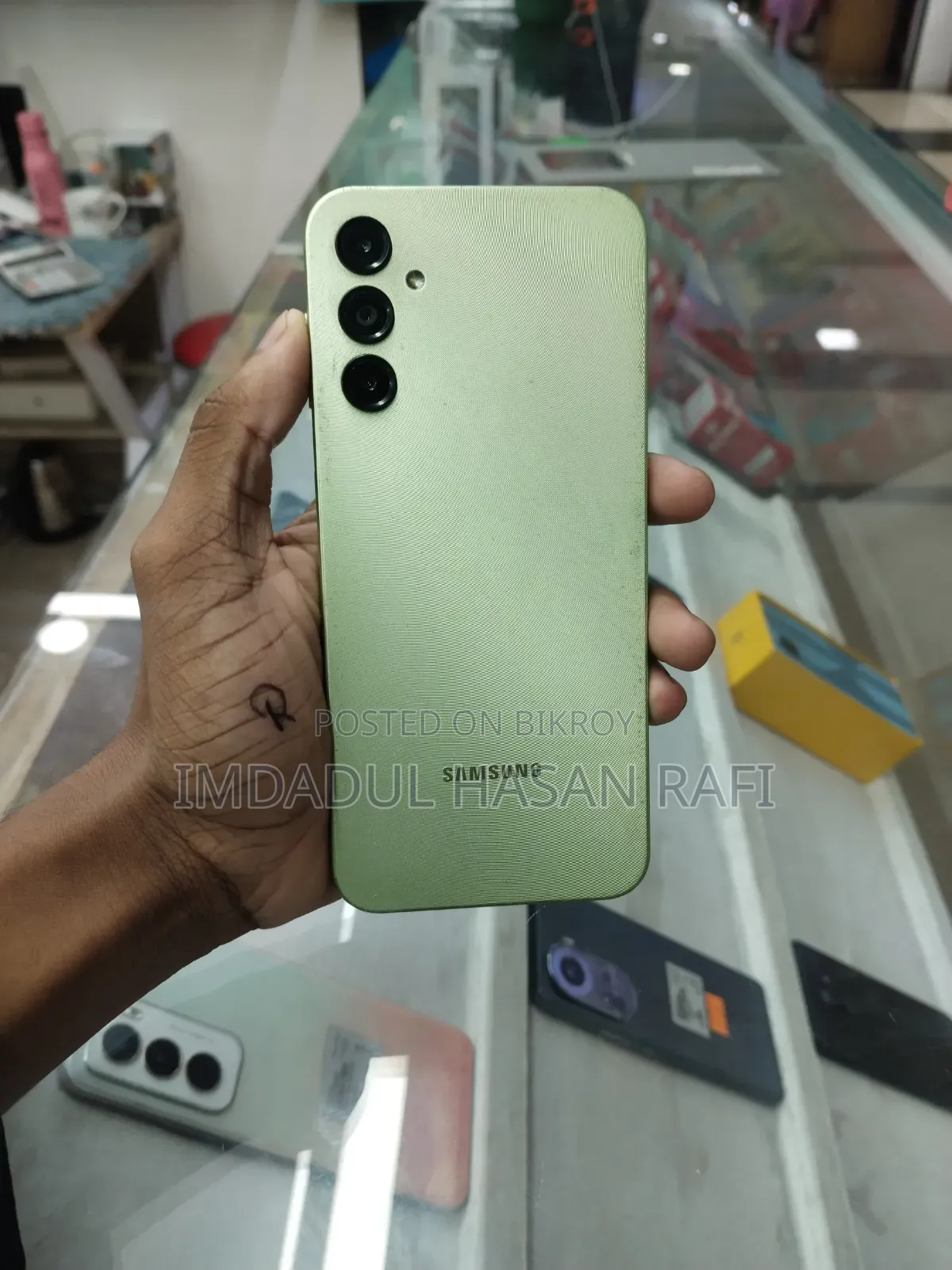 স্যামসাং গ্যালাক্সি এ১৪ ৫জি ৬৪ জিবি গ্রিন
