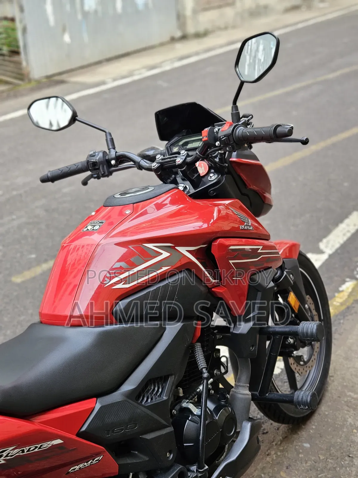 Honda X-Blade 160 2025 Red