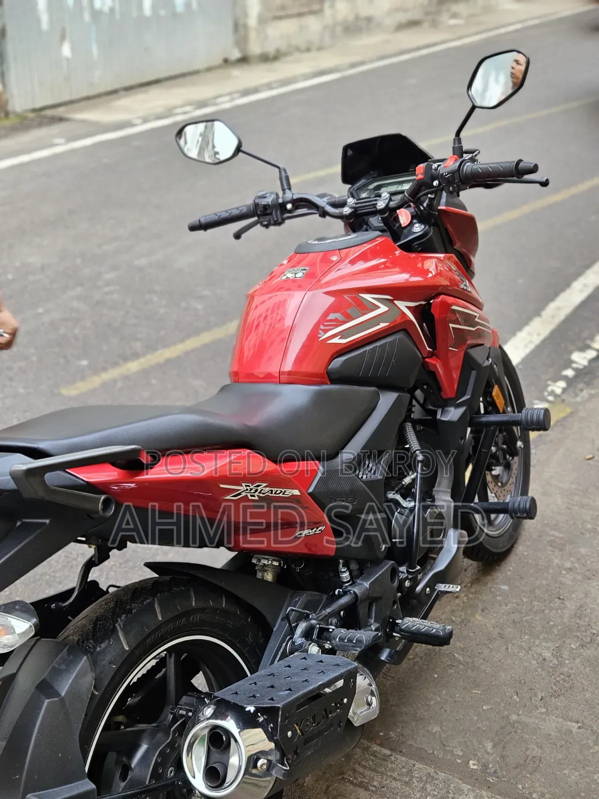 Honda X-Blade 160 2025 Red