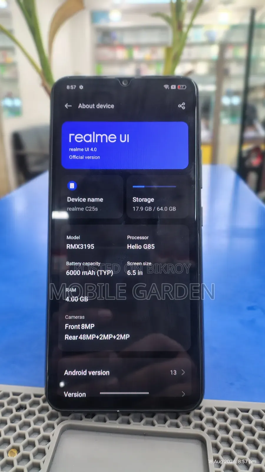 Realme C25s 64 GB Black